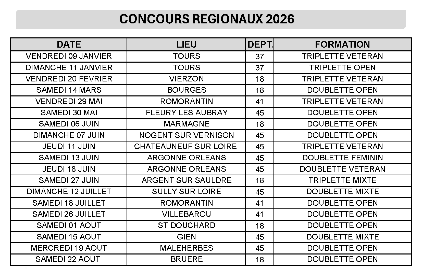 calendrier41 regionaux